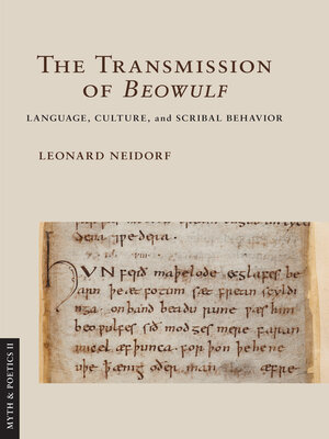 cover image of The Transmission of "Beowulf"